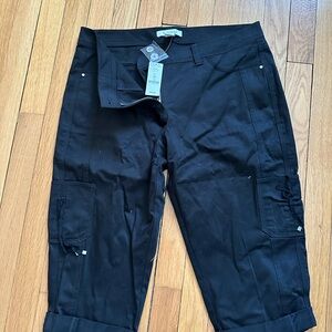 White House Black Market Black Capris